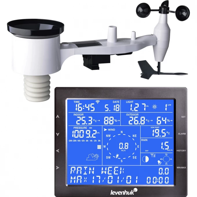 Метеостанция LEVENHUK WEZZER PRO LP330 82930 Метеостанция LEVENHUK WEZZER PRO LP330 82930